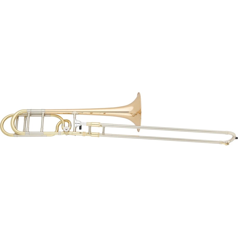 Eastman ETB428MG Medium Bore Tenor Trombone – Gold Brass