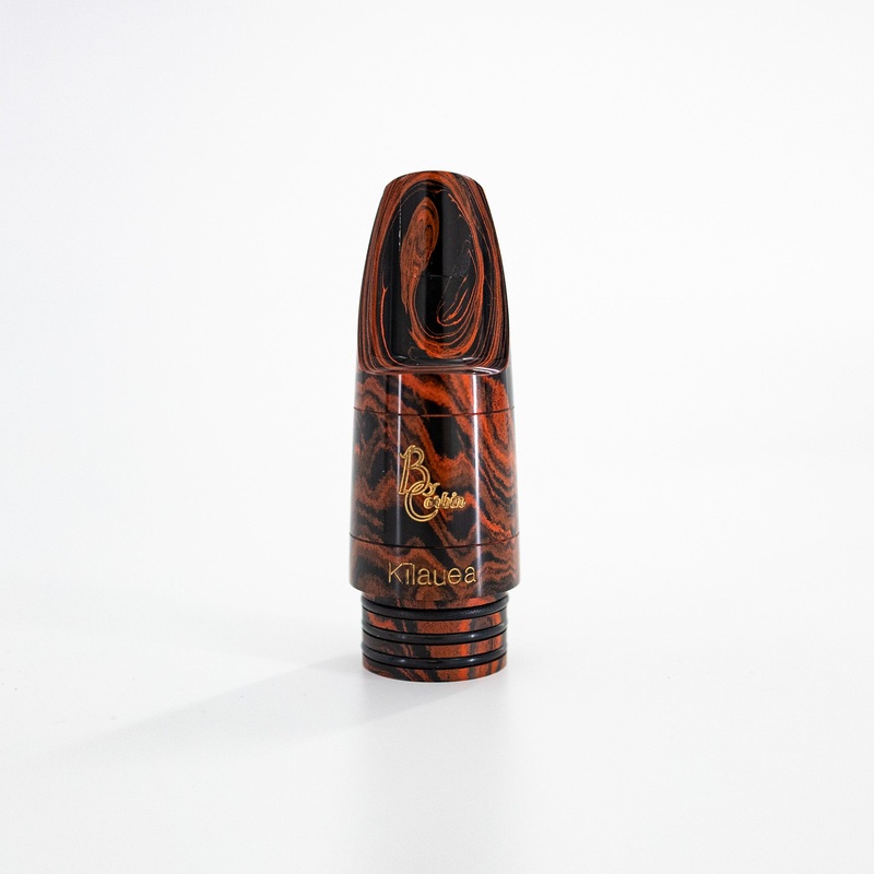 B. Corbin Bass Clarinet Mouthpiece – Marbled Kilauea