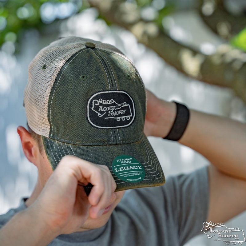 Acoustic Shoppe Legacy Badge Trucker Cap Dark Green / Black