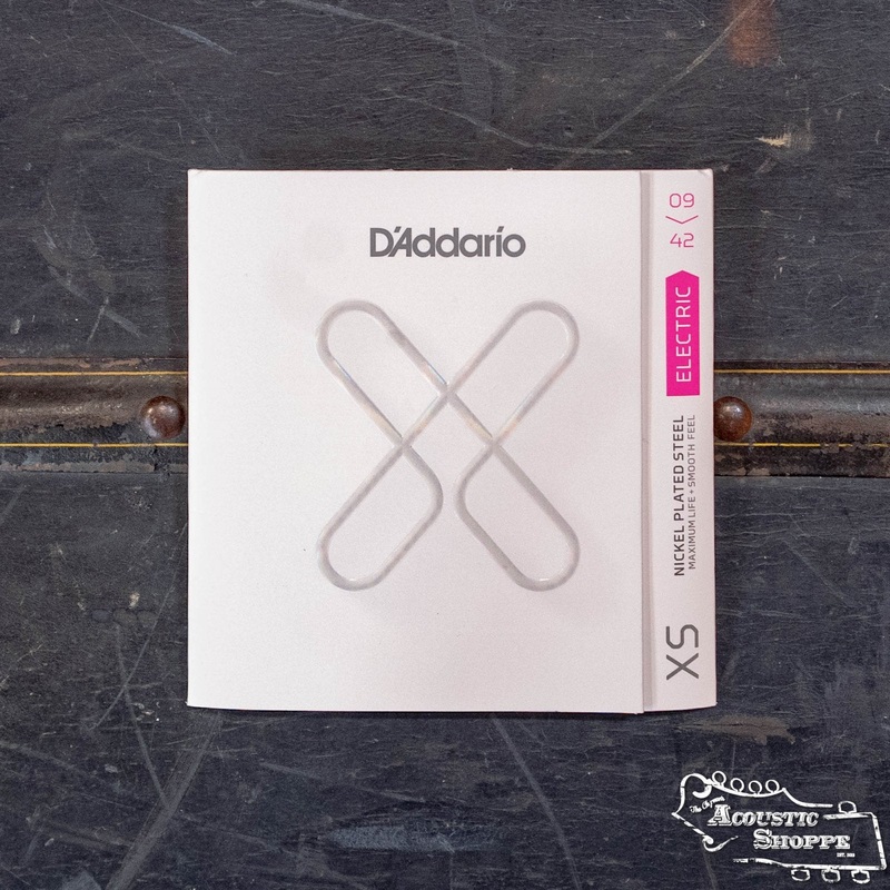 D’Addario XSE0942 XS Super Light Nickel Coated Electric Guitar Strings 09-42