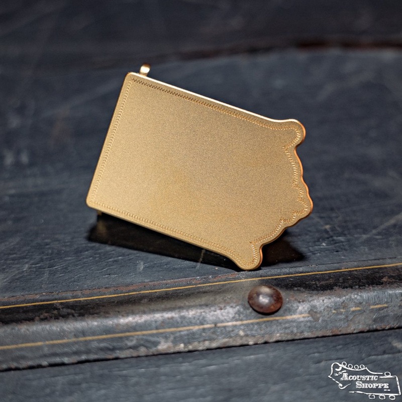 James Gold Traditional Mandolin Tailpiece