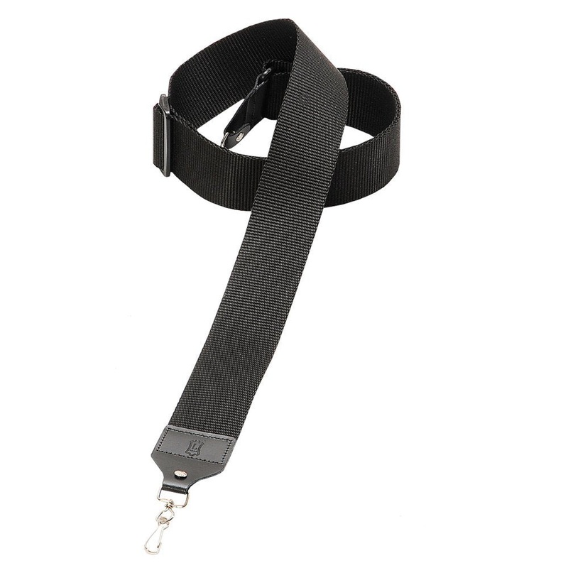 Levy’s M10-BLK 2 Soft-hand Polypropylene Banjo Strap – Black
