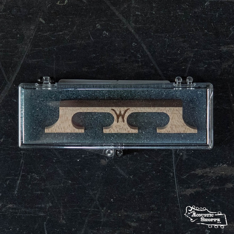Wyatt Custom Banjos Red Maple 5/8 Banjo Bridge – Standard Spacing