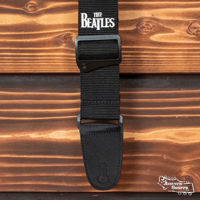 D’Addario Beatles Polypropylene Guitar Strap, Black