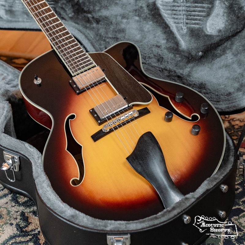 *Dread-Not Certified Floor Model* Eastman AR605CED-CS Spruce/Mahogany Classic Sunburst Archtop Guitar w/ Seymour Duncan Seth Lover Humbucker Pickup #0508