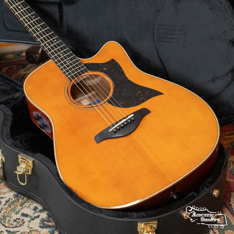 *Dread-Not Certified Floor Model* Yamaha A5M VN Sitka/Mahogany Vintage Natural Dreadnought Guitar w/Pickup #355A