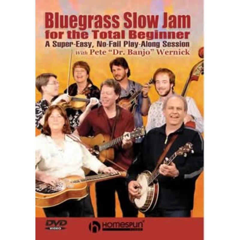 Bluegrass Slow Jam For The Total Beginner Instructional DVD (DLWERSJ21)