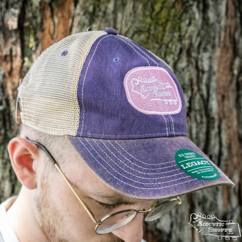 Acoustic Shoppe Legacy Badge Trucker Cap Purple / Pink