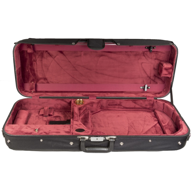 Bobelock Oblong Adjustable Viola Suspension Case – Wine B2006LS-A-BKR