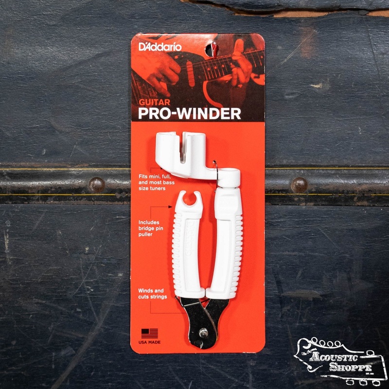 D’Addario DP0002W Pro-Winder String Winder and Cutter