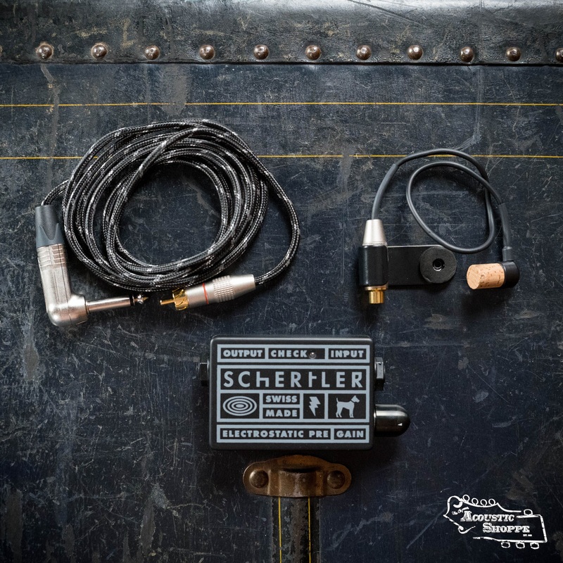 Schertler STAT-B Set Electro-static Contact Microphone