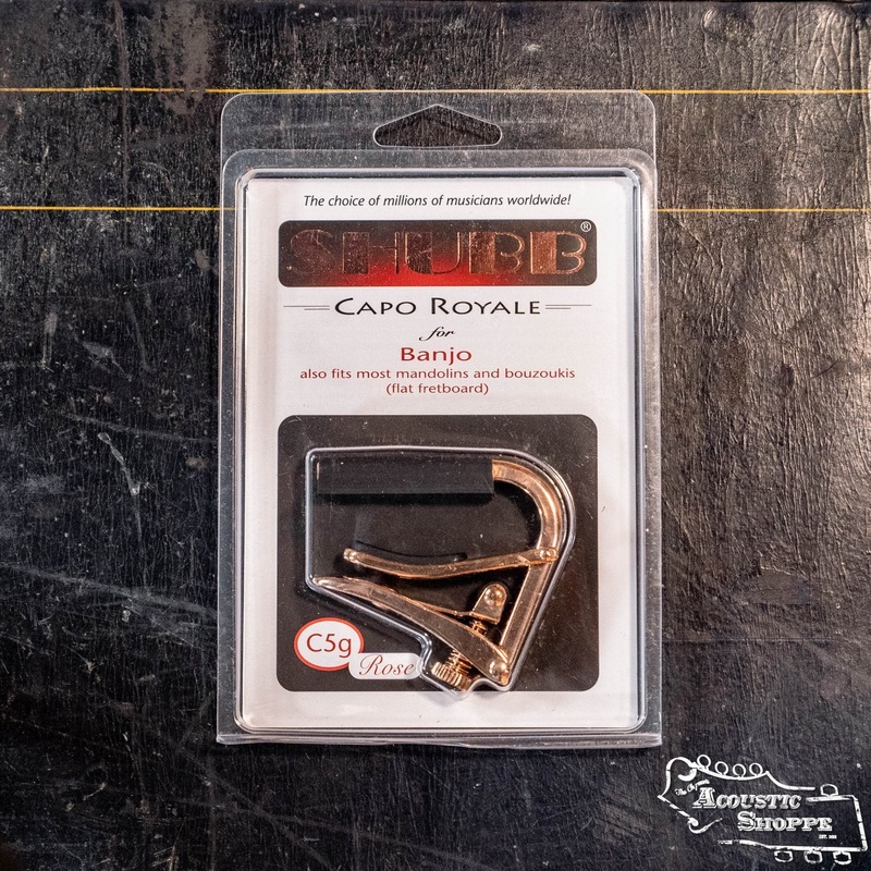 Shubb Capo Royale Rose Banjo (C5G-rose)