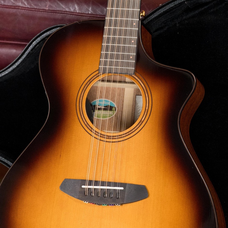 Breedlove Wildwood Pro Series All Mahogany Cutaway Dreadnought Concerto Suede Guitar w/Electronics #1832