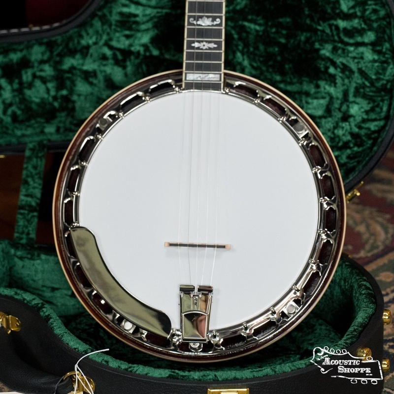 Recording King Carl Jackson Lonesome Dove Signature Banjo w/Spikes #0029