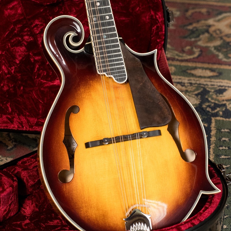 Tailwater TW-F5 Spruce/Flamed Maple F-Style Mandolin w/Scooped Fretboard Extension #1203