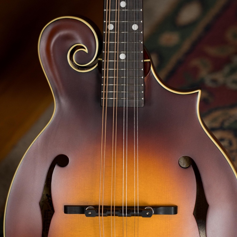 The Loar LM-590-MS Contemporary Satin F-Style Sunburst Mandolin #0228