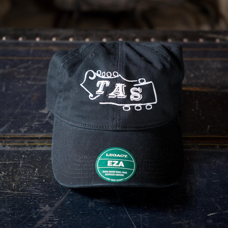 TAS All Cotton Legacy Adjustable Ballcap – Black/White