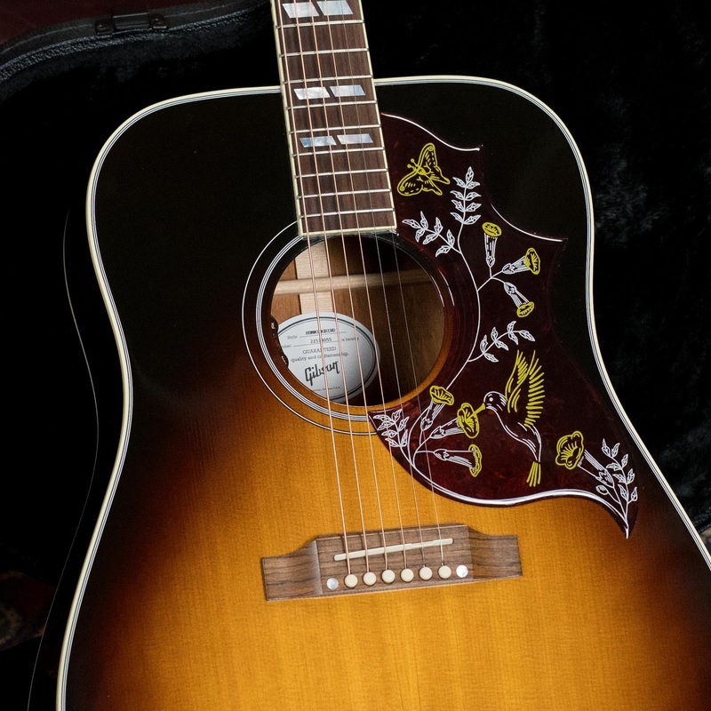 (Used) 2023 Gibson Standard Vintage Hummingbird Spruce/Mahogany Square Shoulder Dreadnought Guitar #3055