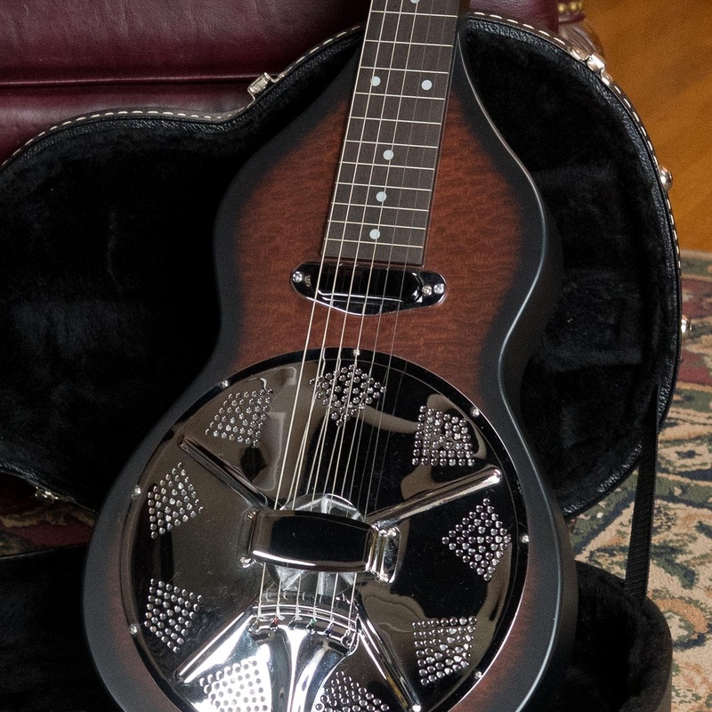 (Used) Beard Road-O-Phonic All Mahogany Lap Steel Resonator Guitar #114