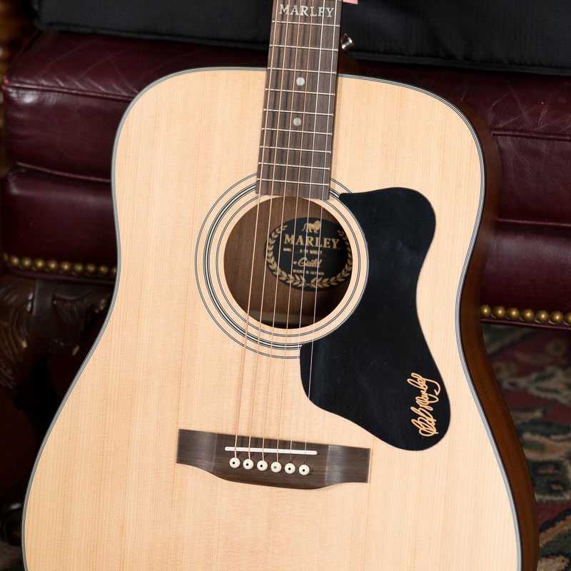 (Used) Guild A-20 Bob Marley Sitka/Mahogany Dreadnought Acoustic Guitar #5334