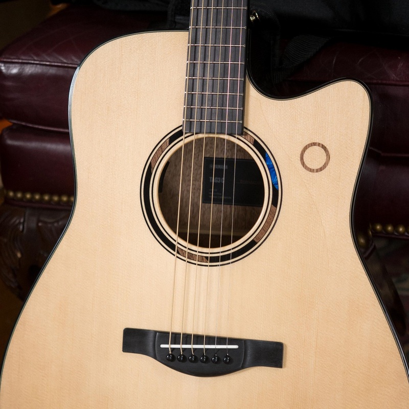 Yamaha TAG3C-NT Sitka/Mahogany Natural Dreadnought Guitar w/the NEWEST TransAcoustic System #0601