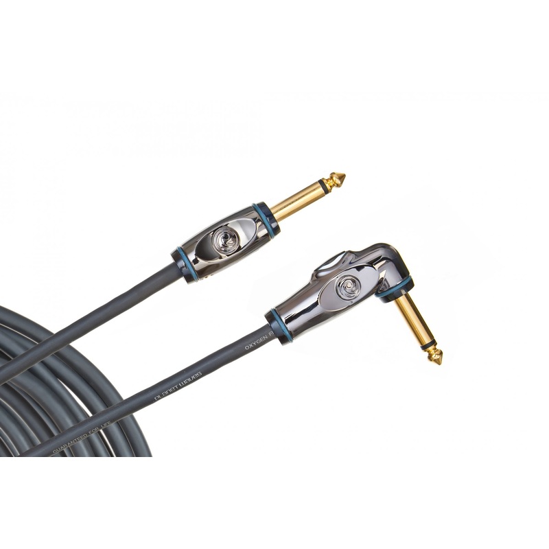 D’Addario Circuit Breaker Instrument Cable Right Angle 20 feet PW-AGRA-20
