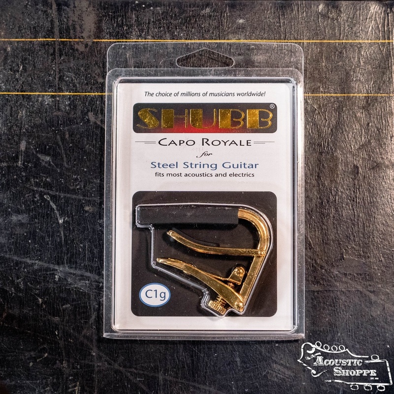 Shubb C1g Royale Gold Guitar Capo