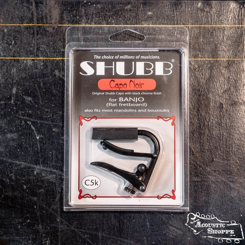 Shubb Capo Noir Banjo (C5K)