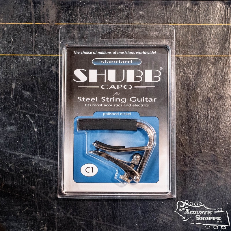 Shubb Steel String Guitar Capo (C1)
