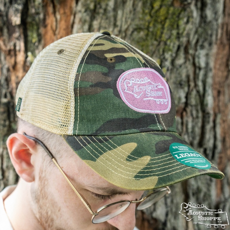 Acoustic Shoppe Legacy Badge Trucker Cap Camo / Pink