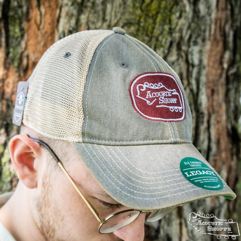 Acoustic Shoppe Legacy Badge Trucker Cap Grey / Red