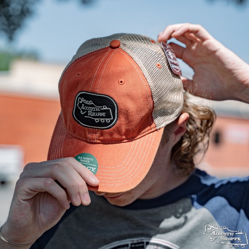 Acoustic Shoppe Legacy Badge Trucker Cap Orange / Black