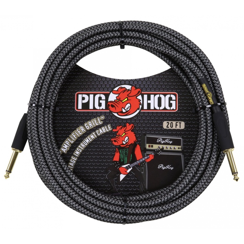 Pig Hog Amp Grill 20ft Instrument Cable