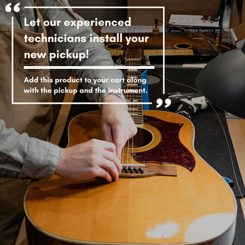 Professional Pickup Install – Advanced Pickup