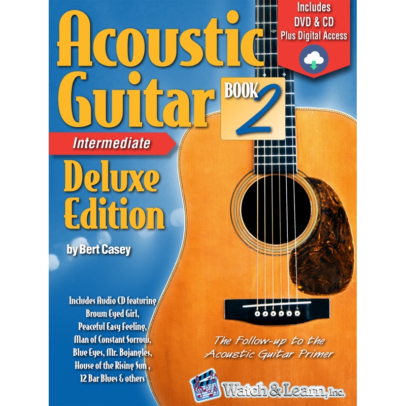 AGP2 Acoustic Guitar Book 2 Deluxe Edition w/CD DVD