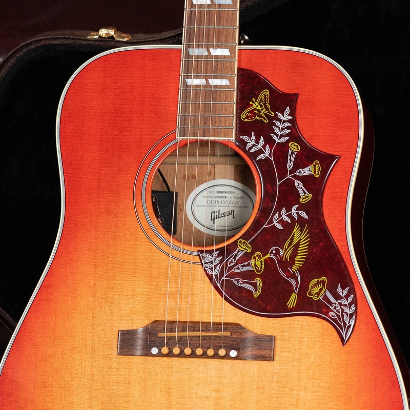 (Used) Gibson Hummingbird Original – Heritage Cherry Sunburst Dreadnought Guitar w/Pickup #0043
