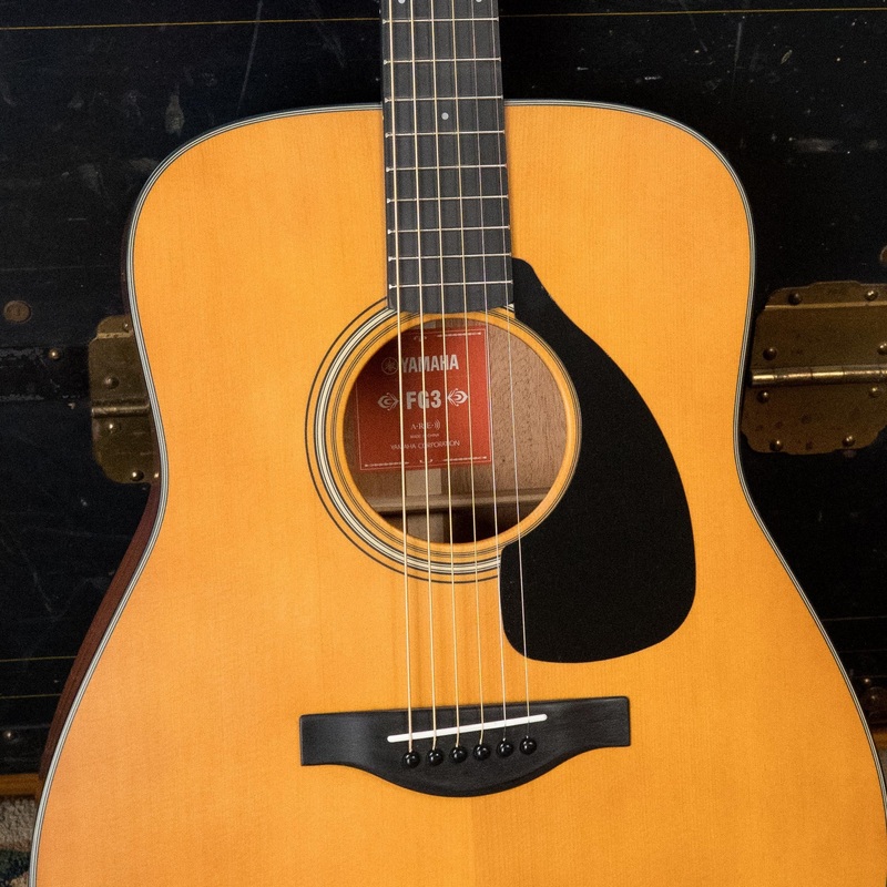 Yamaha FG3 Spruce/Mahogany Red Label Dreadnought Acoustic Guitar #1013