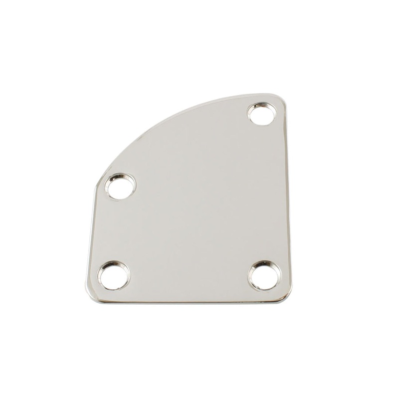 Allparts Curved Chrome Neckplate