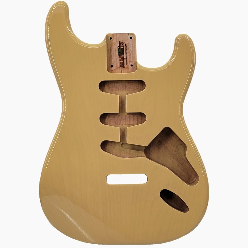 SBF-BLND Blonde Finished Replacement Body for Stratocaster