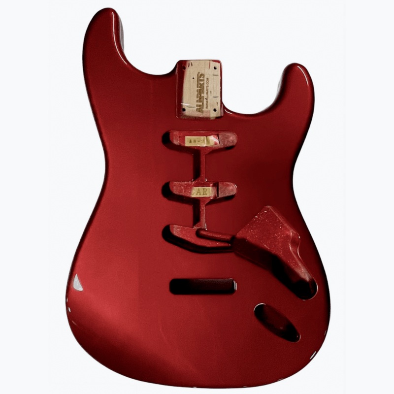 SBF-CAR Candy Apple Red Finished Replacement Body for Stratocaster