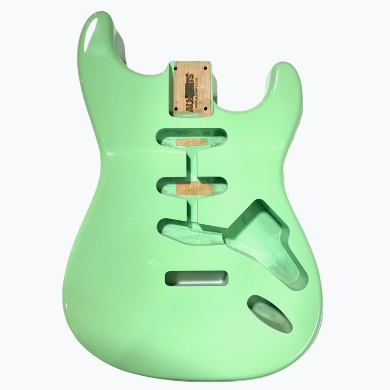 SBF-SFG Sea Foam Green Finished Replacement Body for Stratocaster