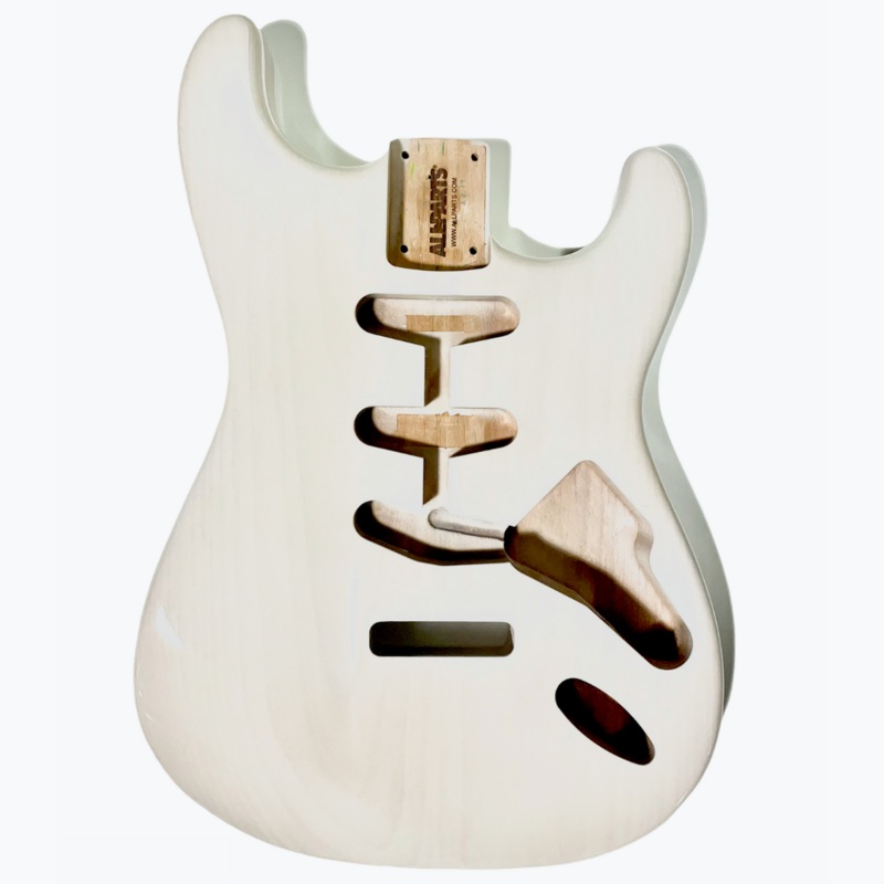 SBF-WH White Finished Replacement Body for Stratocaster