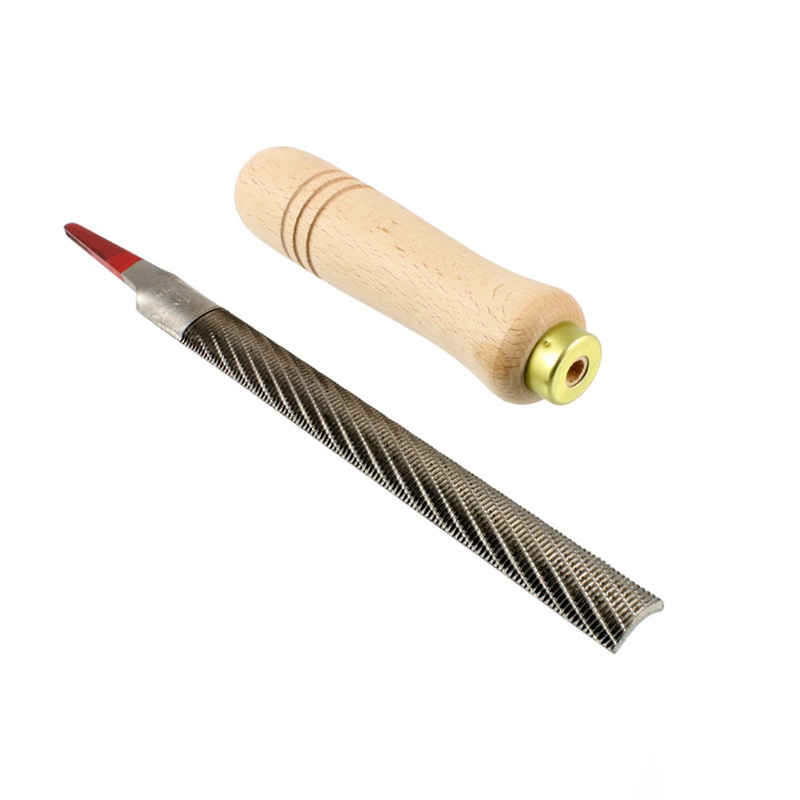 Allparts Extra Fine Curved Wood Carving File  15mm