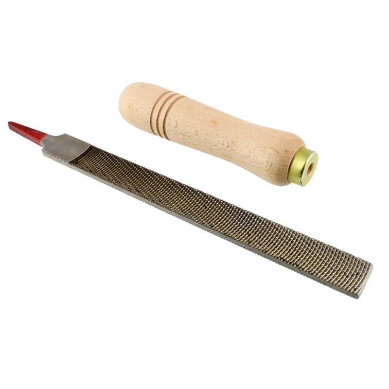 Allparts Fine Flat Wood Carving File  20mm