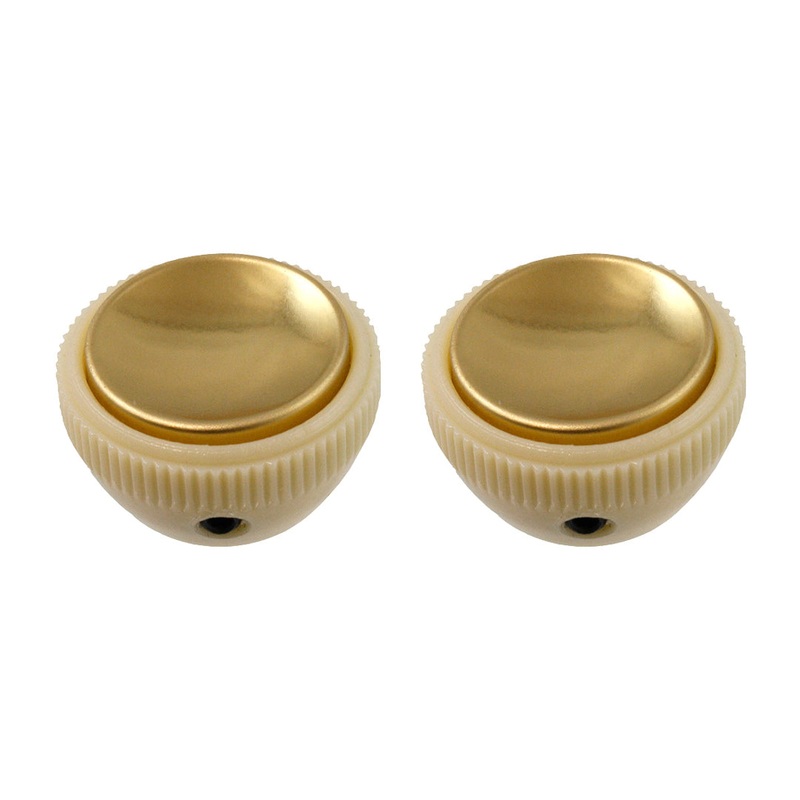 Allparts Vintage Hofner Style Tea Cup Knobs (2 pcs)