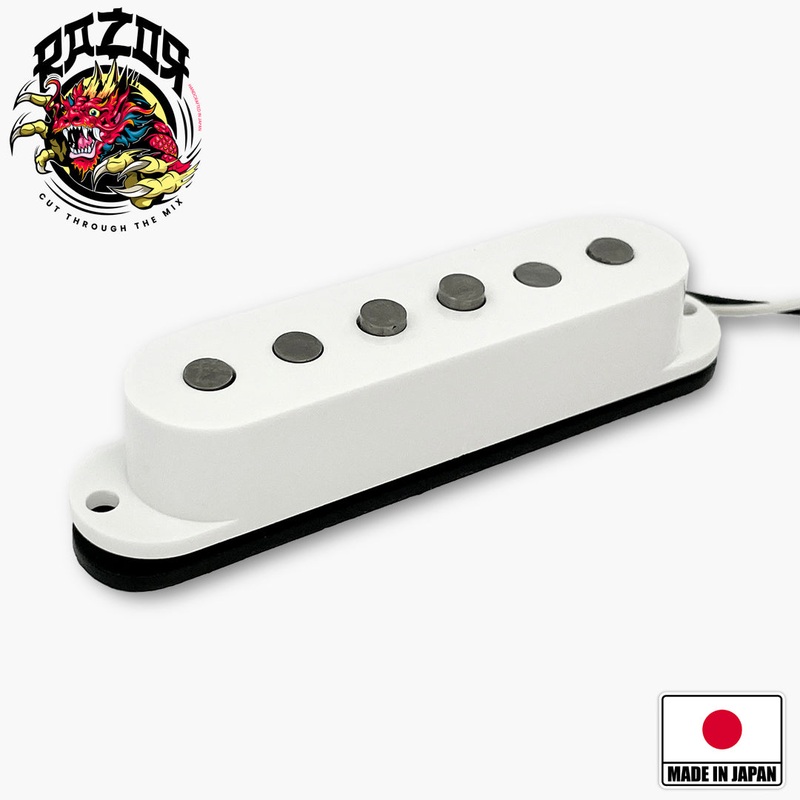 Razor Burumun Blue Moon Pickup For Stratocaster – White