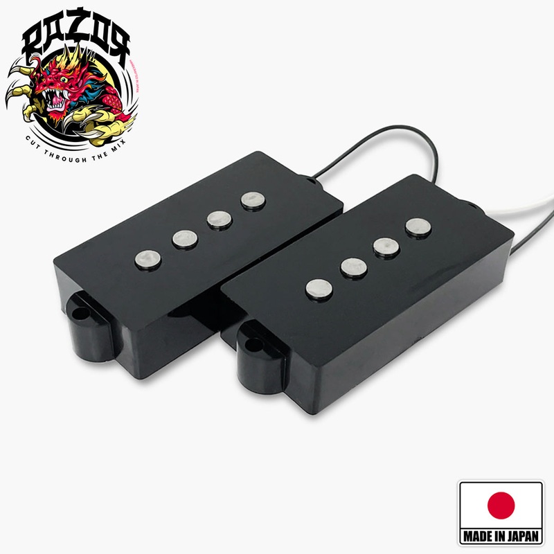 Razor Mangetsu Full Moon Pickup For Precision Bass – Black