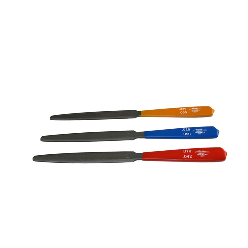 Allparts Nut Slotting File Set (3 pcs)
