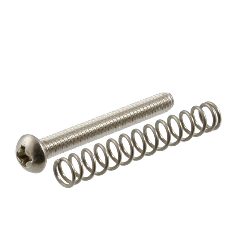 Allparts Stainless Steel Bridge Length Screws (6pk)