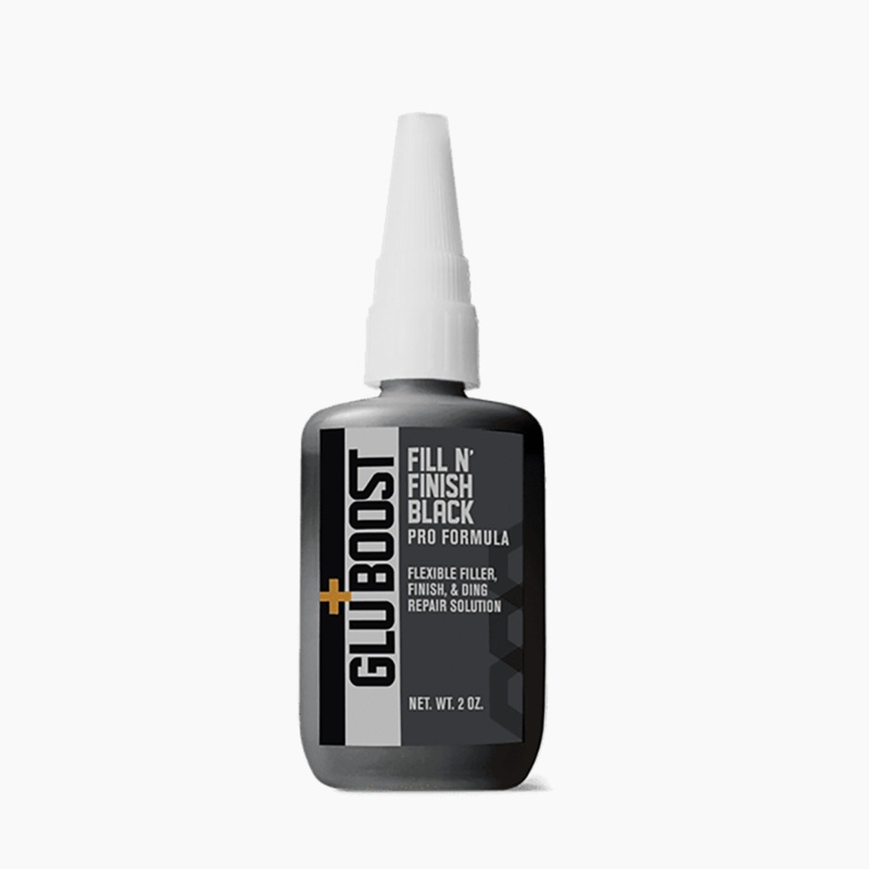 GluBoost Fill N’ Finish Finish Black, Pro Formula, flexible, 2 oz.